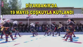 Diyarbakır'da 19 mayıs coşkuyla kutlandı