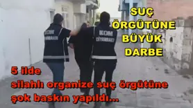 SUÇ ÖRGÜTÜNE BÜYÜK DARBE