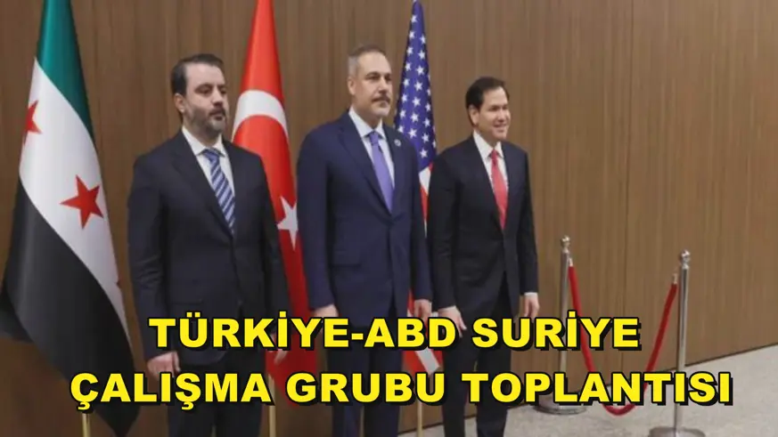 Türkiye-ABD Suriye Çalışma Grubu toplantısı