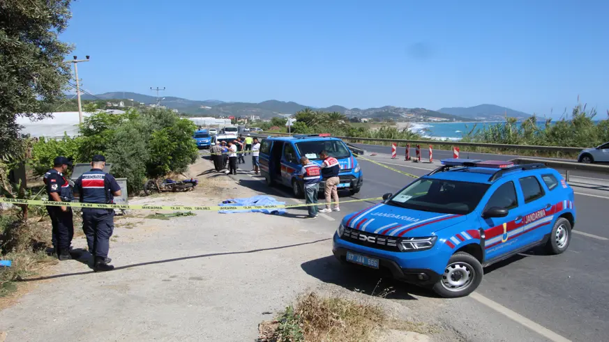 Çöp konteynerine çarpan motosikletin sürücüsü öldü