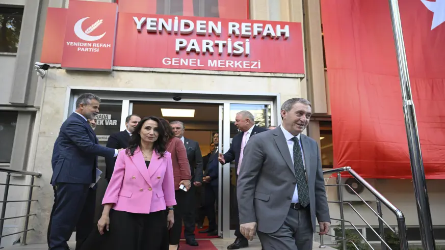 DEM Parti'den Yeniden Refah Partisi'ne ziyaret