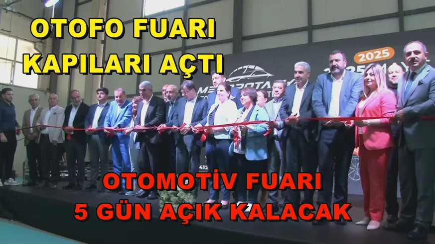 OTOFO FUARI KAPILARI AÇTI