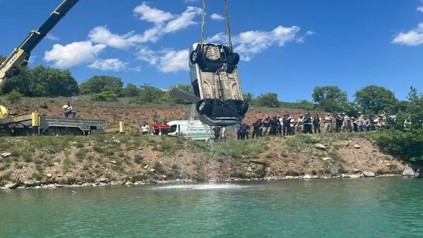 Kayıp şahıs sualtında aracıyla birlikte bulundu
