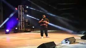 Şarkıcı Eypio, Hatay'da konser verdi