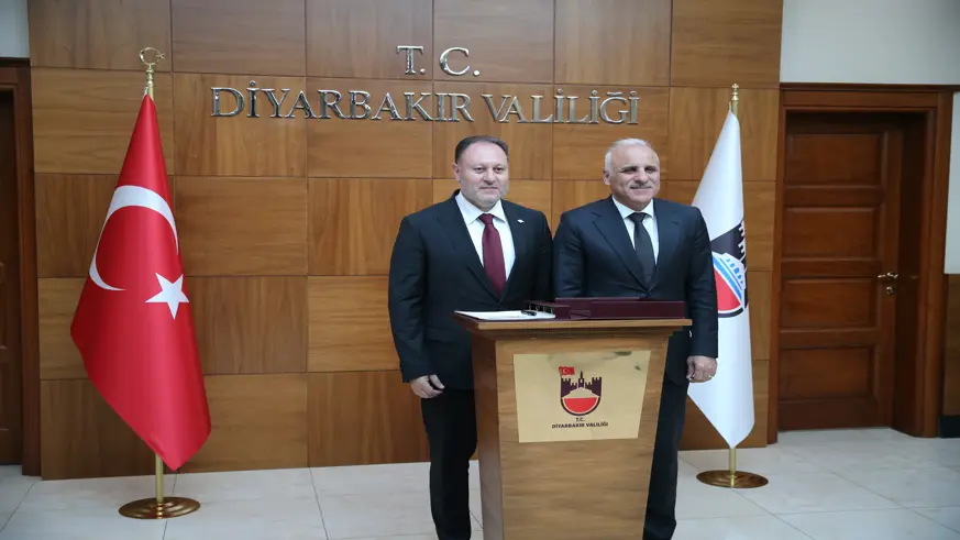 KKTC Cumhuriyet Meclisi Başkanı Diyarbakır'da