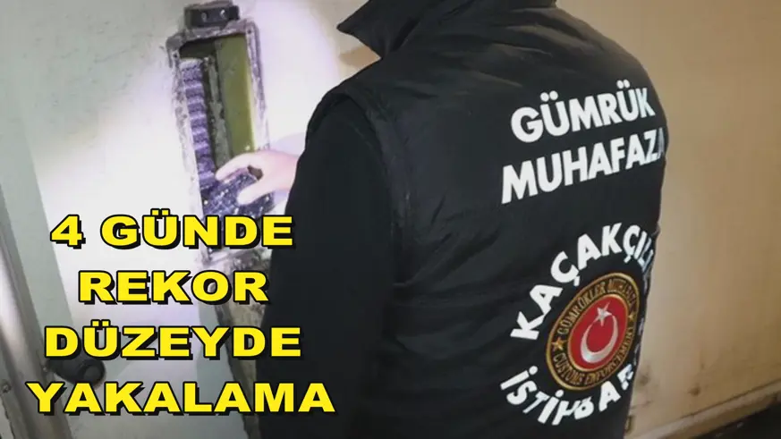 4 günde rekor düzeyde yakalama