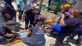 Diyarbakır'da düştüğü çukurda sıkışan çocuk kurtarıldı