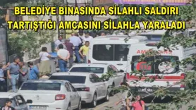 Belediye binasında silahlı saldırı