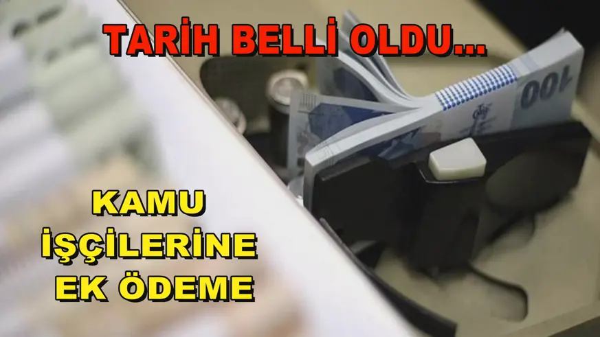 Kamu işçilerine ek ödeme