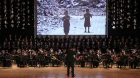 İmam hatip öğrencileri Gazze için 6 dilde konser verdi