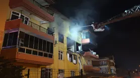Konya'da bir binada patlama