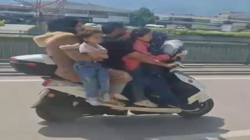 5 kişilik aile yürekleri ağza getirdi