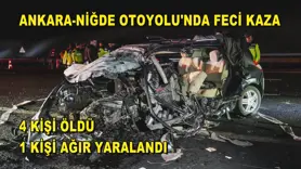 Ankara-Niğde Otoyolu'nda feci kaza