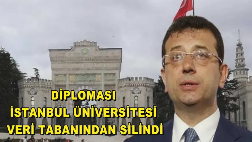 Diploması İstanbul Üniversitesi veri tabanından silindi