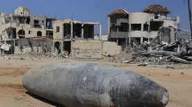 Gazze'de patlamayan 3 bin mühimmat var
