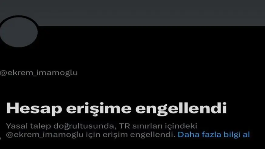 Sosyal medya hesabına erişim engeli kararı