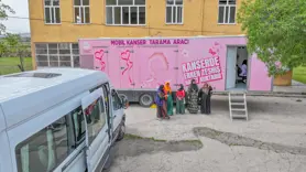 Mobil kanser tarama aracı erken teşhis için kırsaldaki kadınların hizmetinde