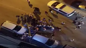 Adıyaman'da taşlı sopalı kavga