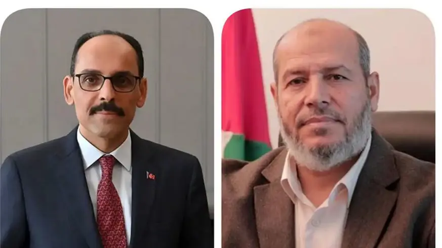 MİT Başkanı Kalın, Hayye ile telefonda görüştü