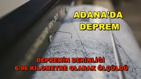 Adana’da deprem