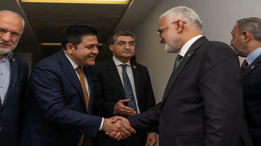HÜDA PAR Genel Başkanı Yapıcıoğlu'na ziyaret