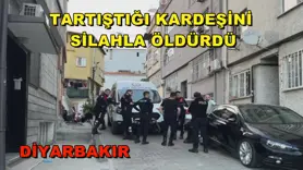 Tartıştığı kardeşini silahla öldürdü