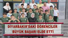 Diyarbakır'daki öğrenciler büyük başarı elde etti