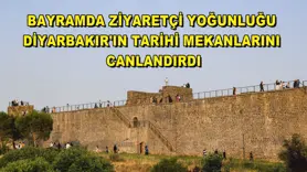 Bayramda ziyaretçi yoğunluğu Diyarbakır'ın tarihi mekanlarını canlandırdı
