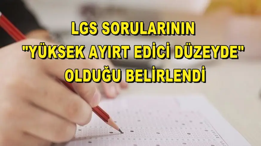 LGS sorularının 