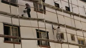 Simgeleşen HDP il binası bakıma alındı