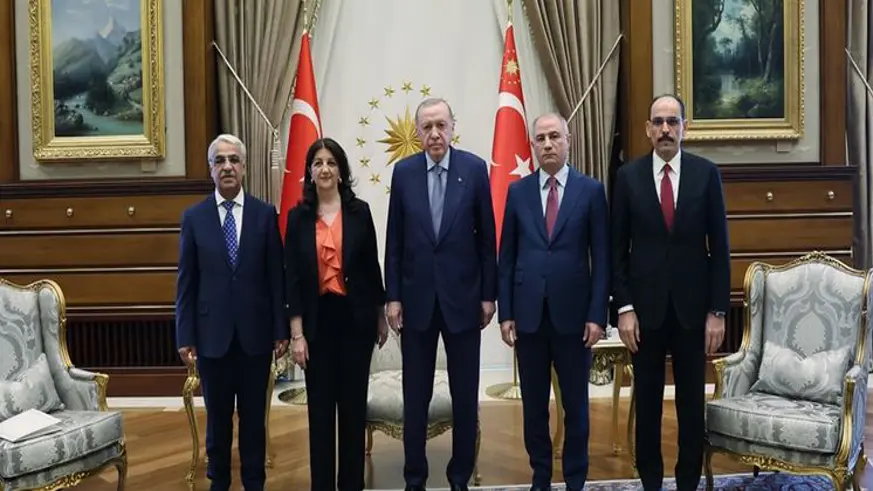Görüşmede, sürecin ilerlemesi konusunda karşılıklı iradenin devam ettiği vurgulandı