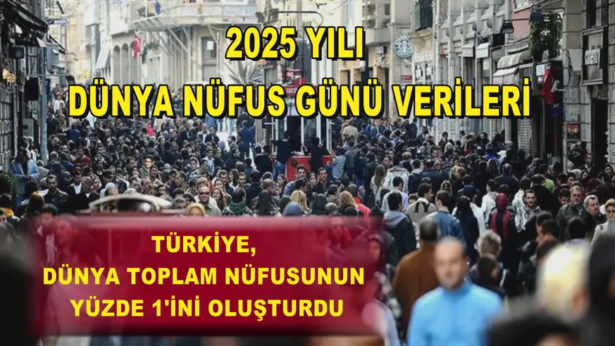 2025 yılı Dünya Nüfus Günü verileri