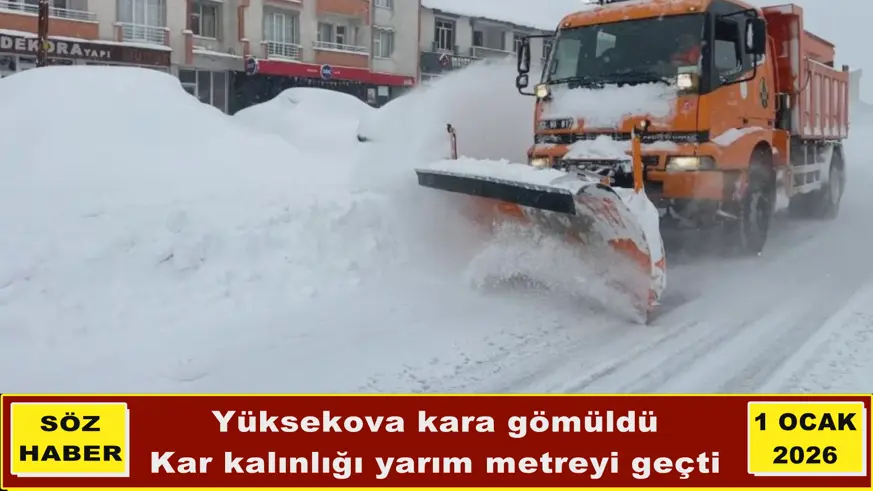 Kar kalınlığı yarım metreyi geçti