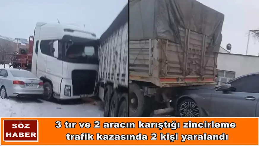 Diyarbakır'da zincirleme kaza