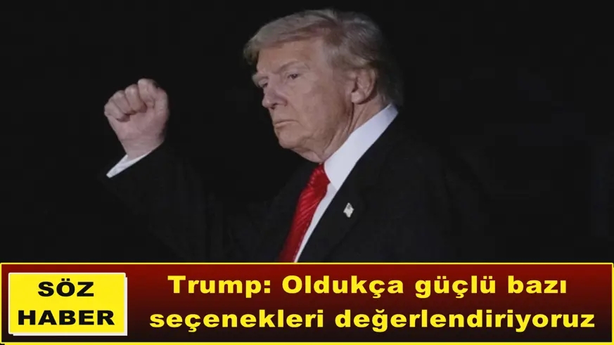 Trump’tan İran açıklaması