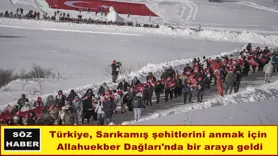 Sarıkamış şehitlerini anma